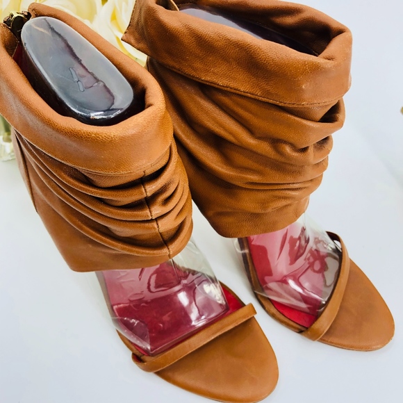 BCBGMaxAzria Sandal Open Toe Ankle Boots - Picture 6 of 8